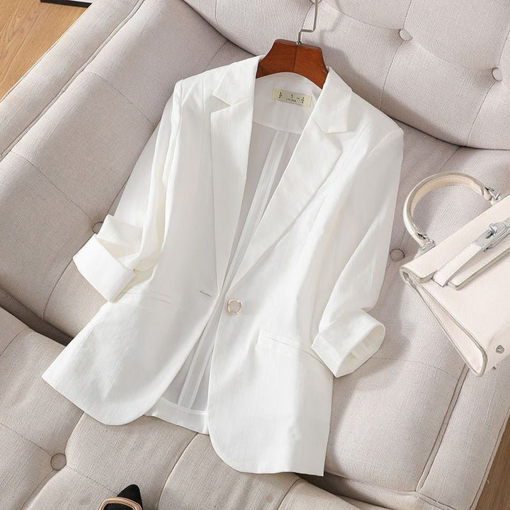 Adele | Linen Blazer