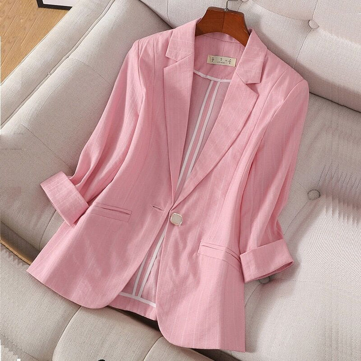 Adele | Linen Blazer