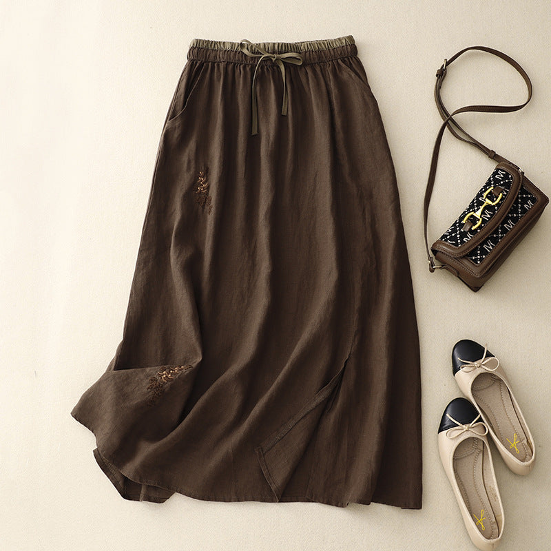Claire | Linen Skirt