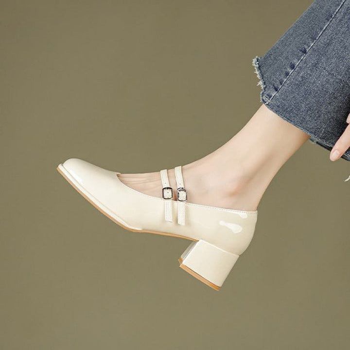 MGTM - Leather Heel Shoes
