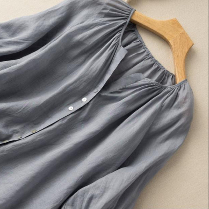 Alicia | Linen Blouse