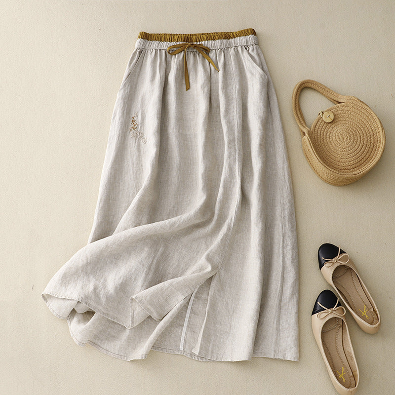 Claire | Linen Skirt