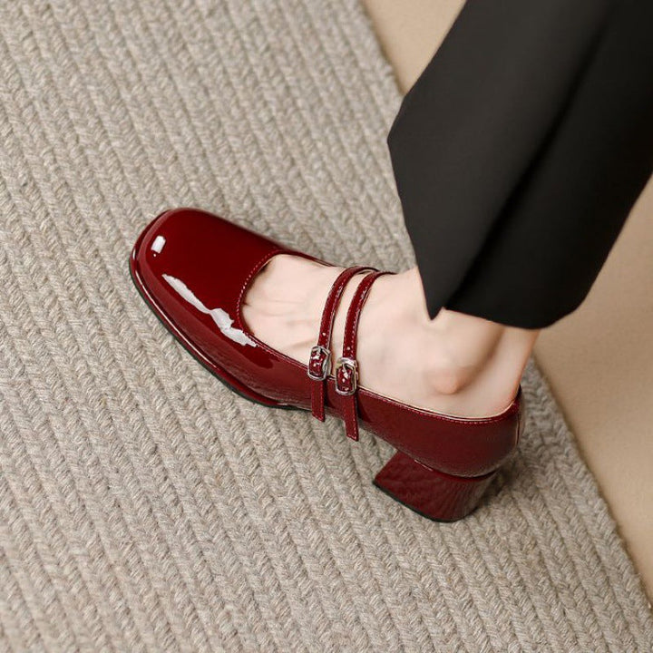 MGTM - Leather Heel Shoes