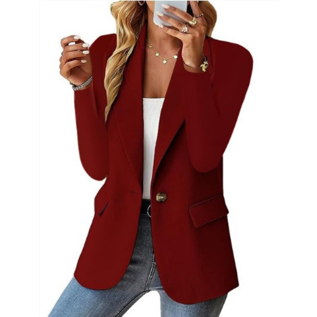 Cara | Single Button Women’s Blazer