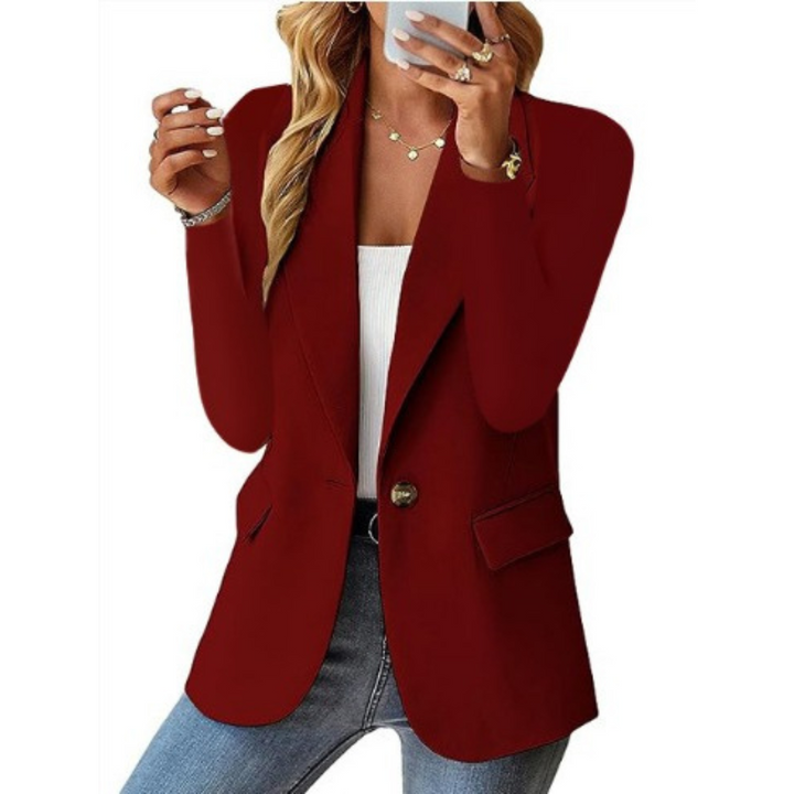Cara | Single Button Women’s Blazer