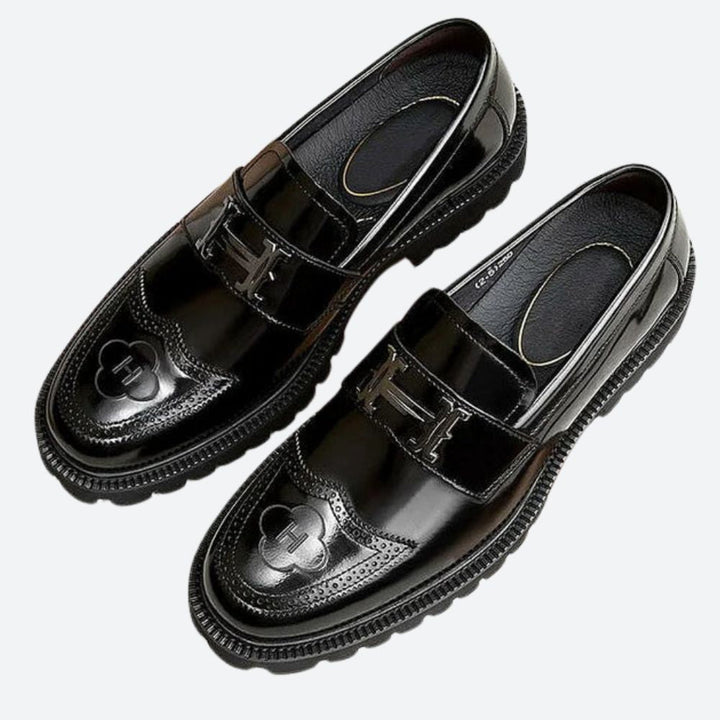 Stylish Leather Men's Shoes - Pitou