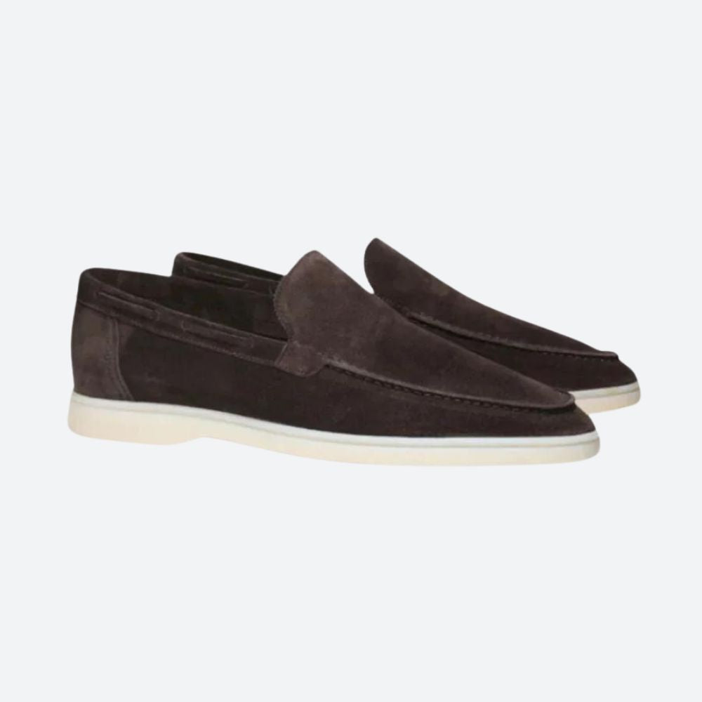 Stylish and luxurious men's suede shoes - Peter