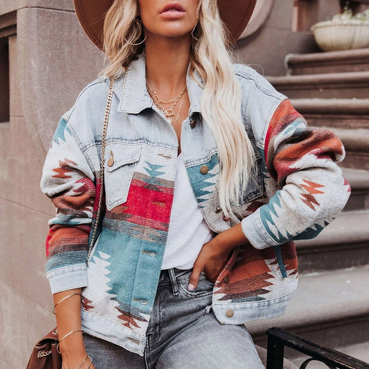 TUULIKKI - Stylish Vintage Denim Jacket