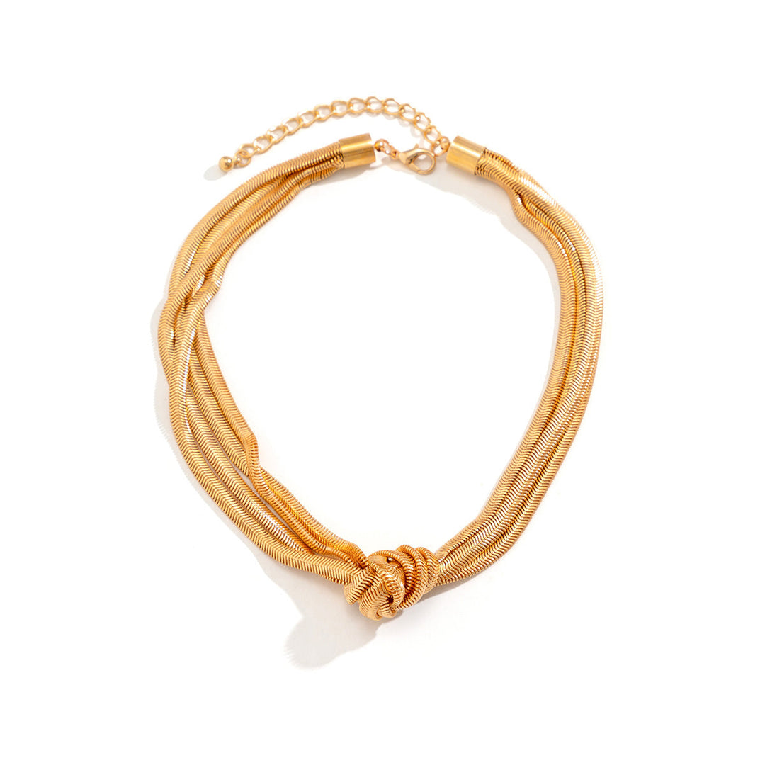 Eliana - Trendy and Elegant Knot Necklace for Women