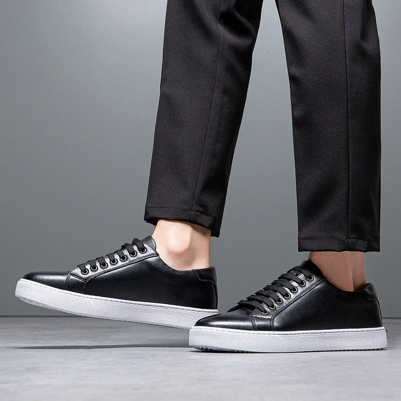David™ - Men's Leather Sneakers