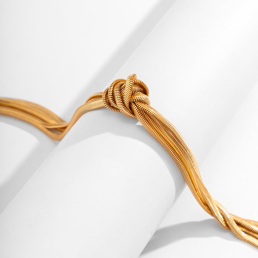 Eliana - Trendy and Elegant Knot Necklace for Women