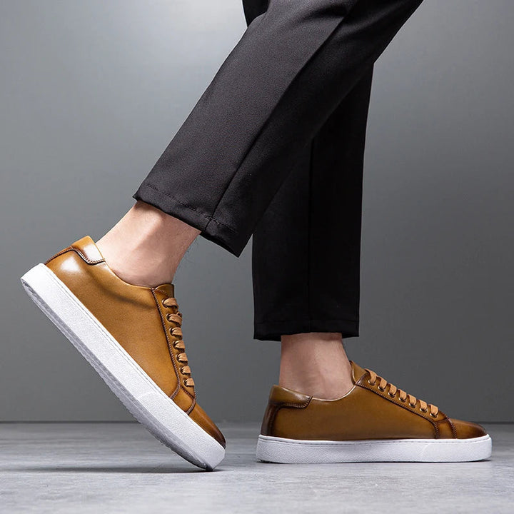 David™ - Men's Leather Sneakers