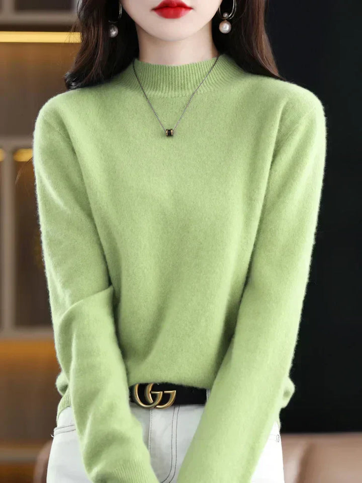 Viviane - Luxurious Women's Sweater Made from Pure Wool for Ultimate Comfort