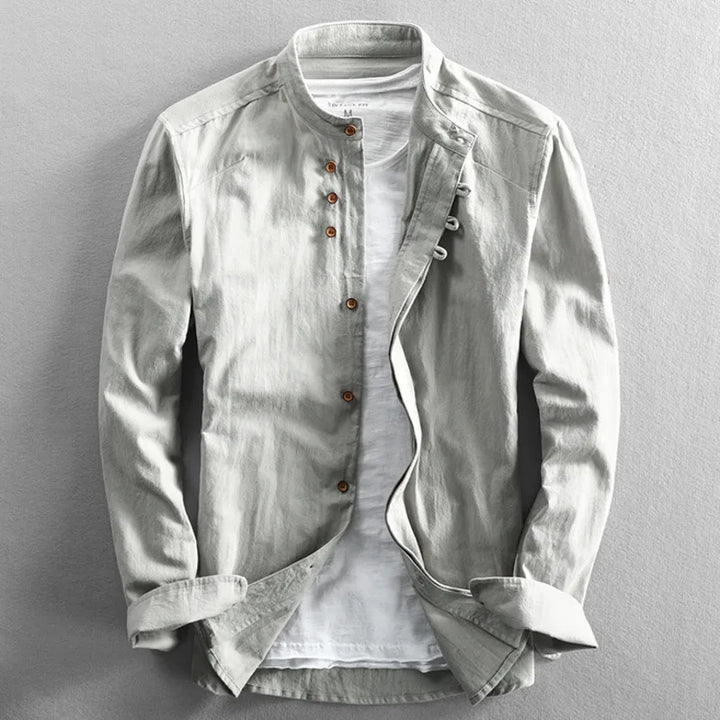 Cecil | Japanese Style Linen Shirt