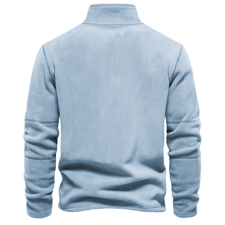 Fleece Zip Pullover Sweatshirt