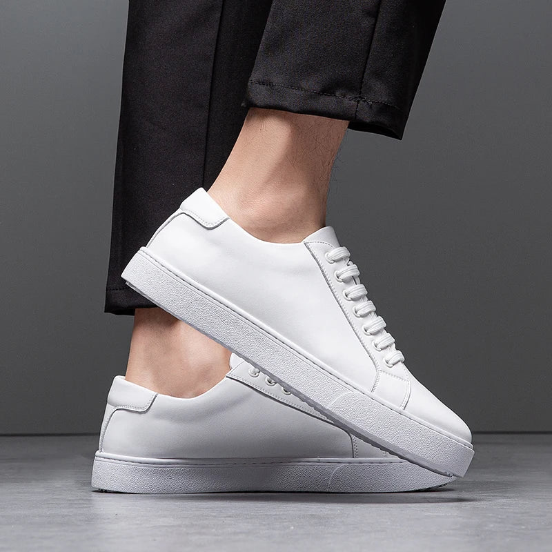 David™ - Men's Leather Sneakers