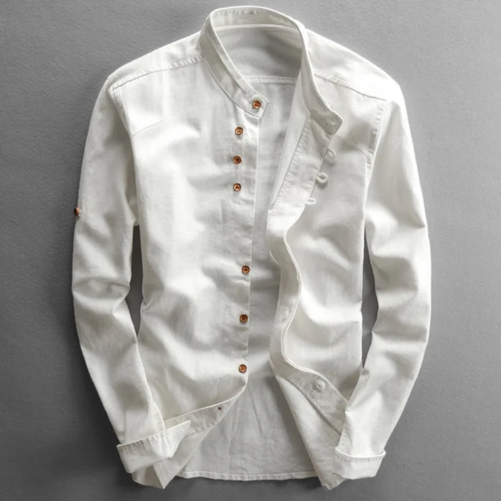 Cecil | Japanese Style Linen Shirt