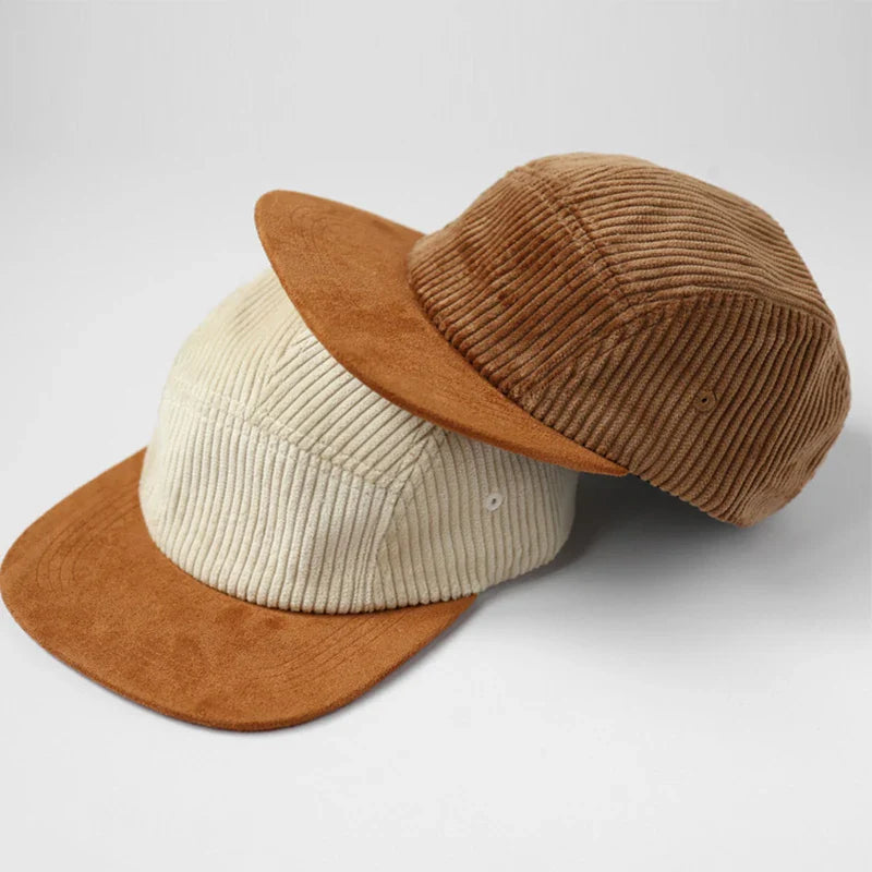 Evan | Corduroy Panel Cap