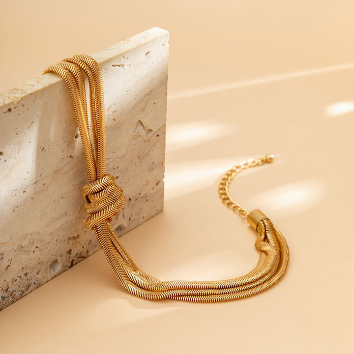 Eliana - Trendy and Elegant Knot Necklace for Women