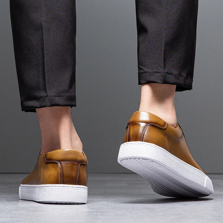 David™ - Men's Leather Sneakers