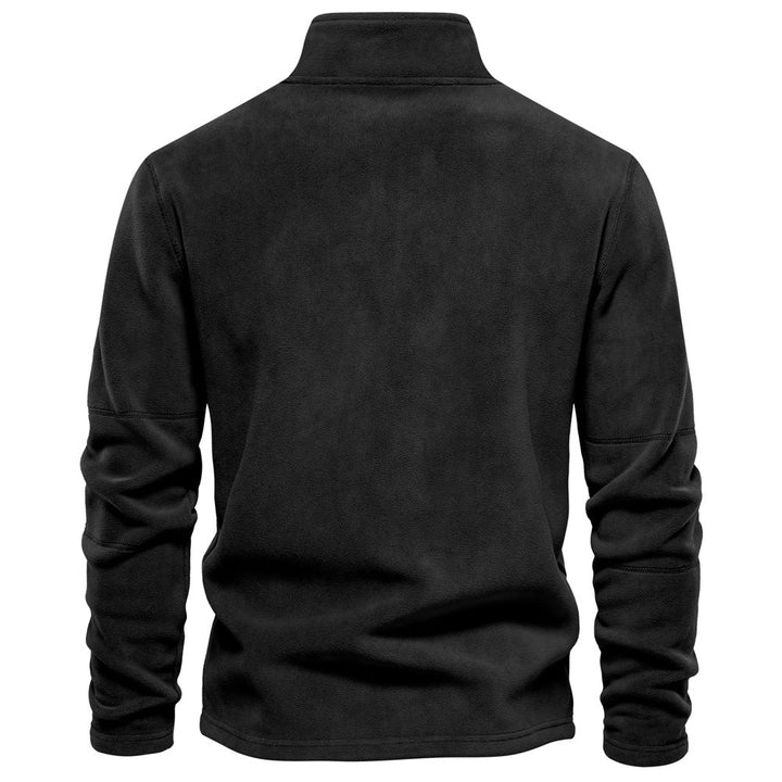 Fleece Zip Pullover Sweatshirt