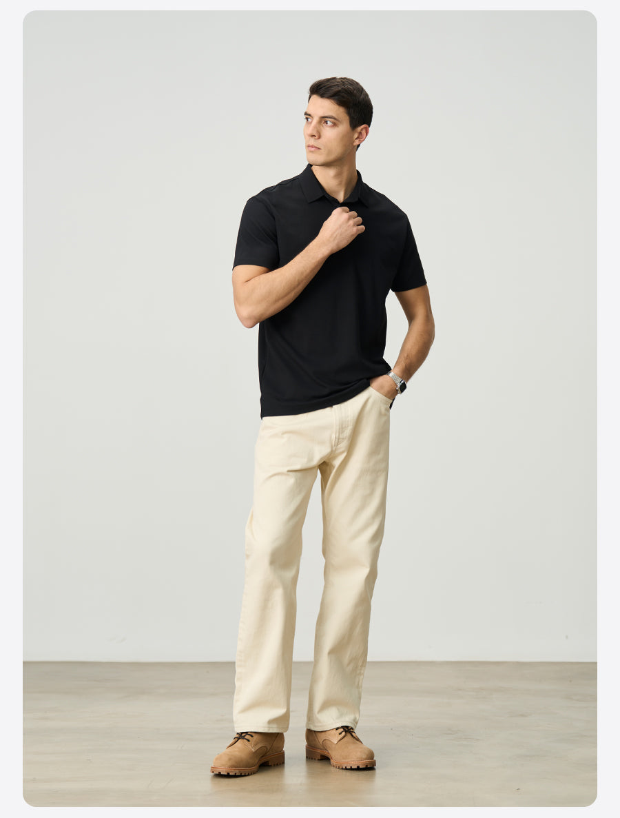Men’s Regular Fit Pique Polo Shirt