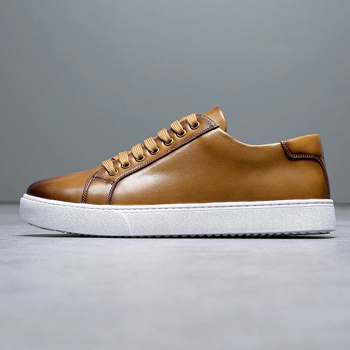 David™ - Men's Leather Sneakers