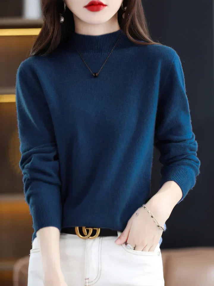 Viviane - Luxurious Women's Sweater Made from Pure Wool for Ultimate Comfort