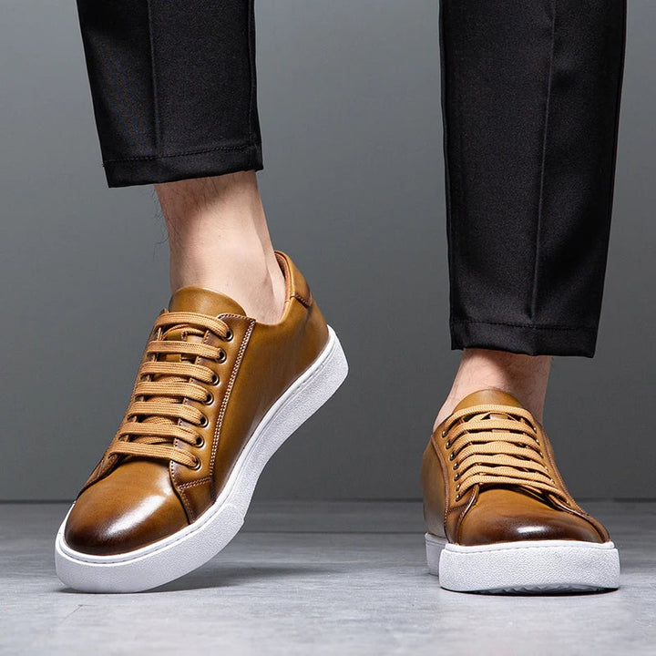 David™ - Men's Leather Sneakers