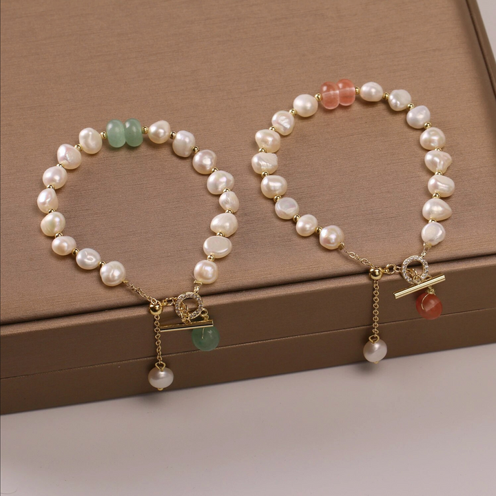 Bailey - Elegant Freshwater Pearl Bracelet for Women