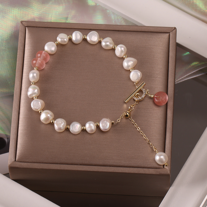 Bailey - Elegant Freshwater Pearl Bracelet for Women