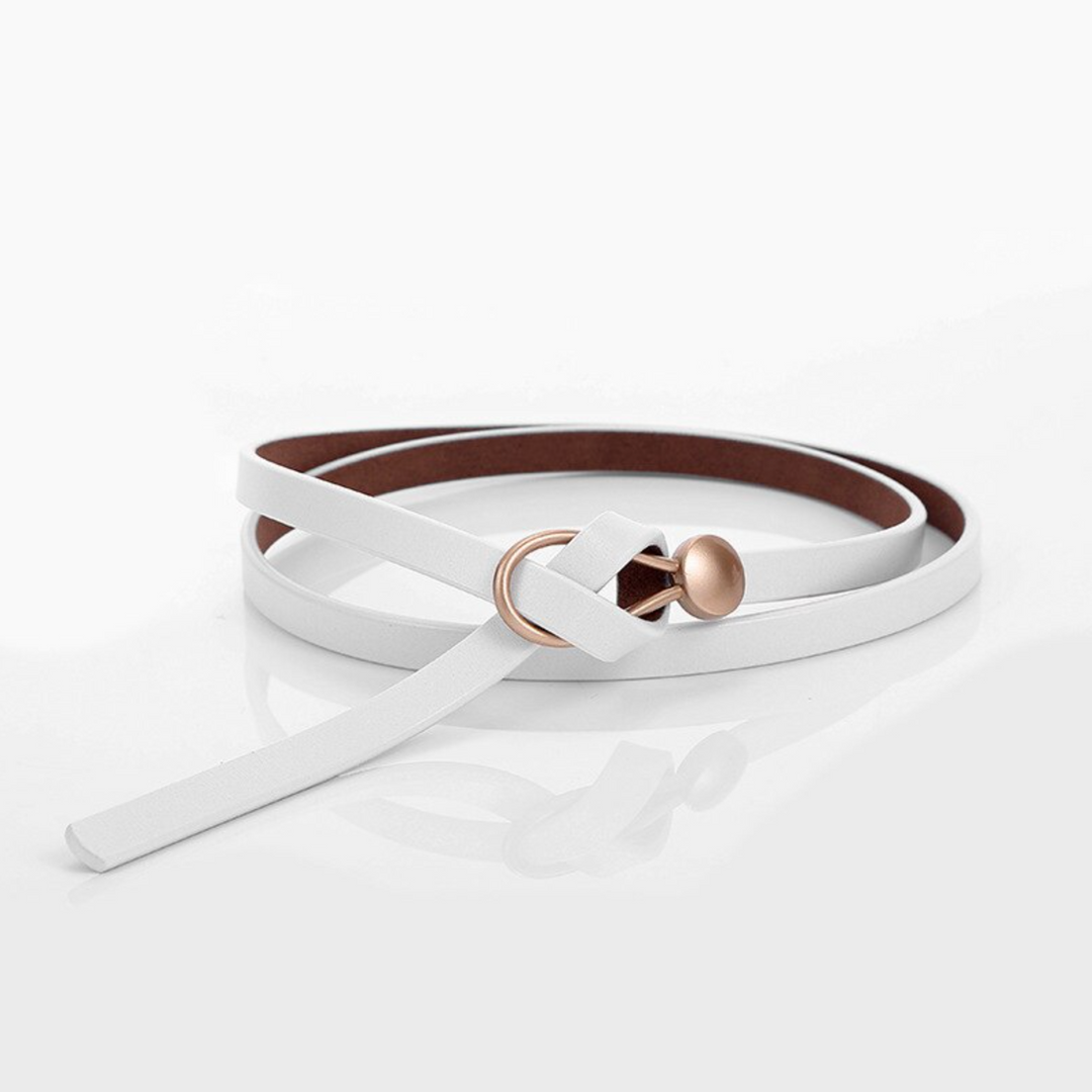 Mae - Elegant Leather Belt for Women