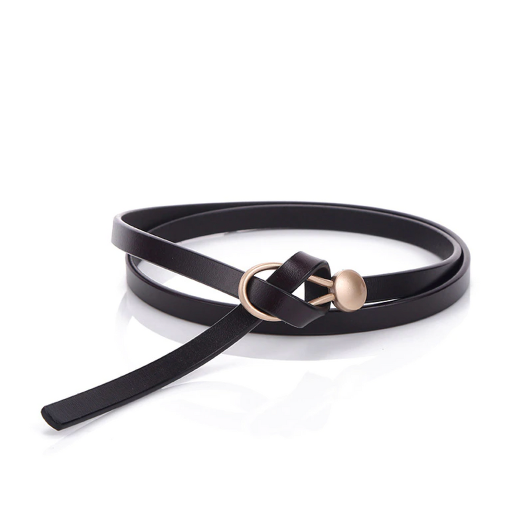 Mae - Elegant Leather Belt for Women