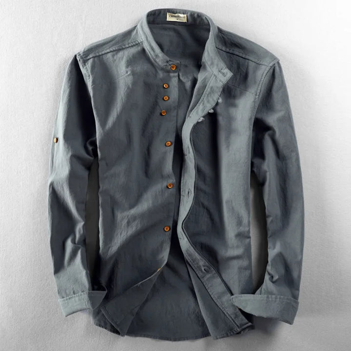 Cecil | Japanese Style Linen Shirt