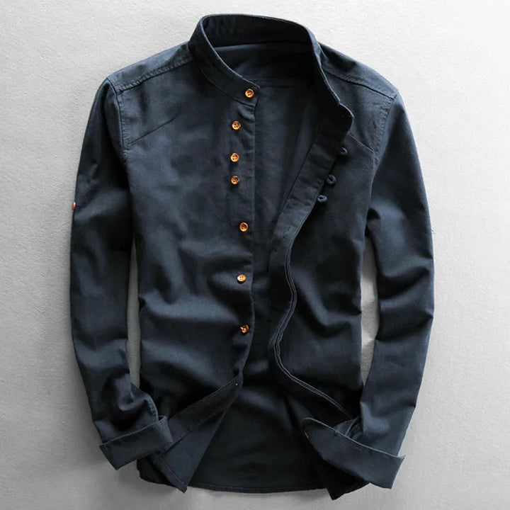 Cecil | Japanese Style Linen Shirt