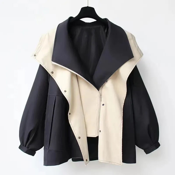 Amélie™ - Elegant Jacket made from Nylon and Cotton