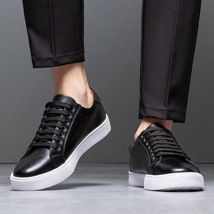 David™ - Men's Leather Sneakers