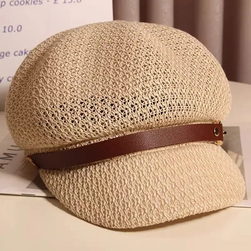 Sondura | Summer Straw Visor Cap