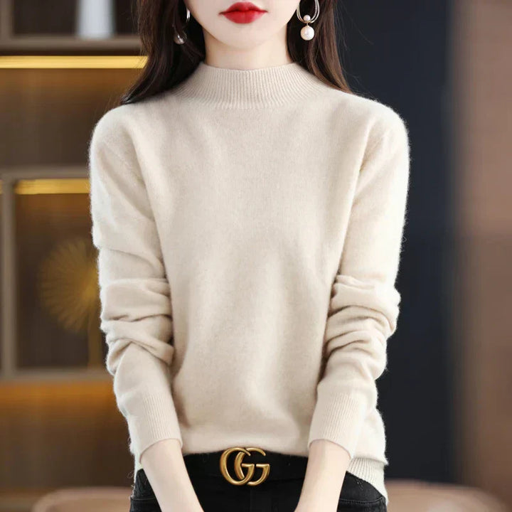 Viviane - Luxurious Women's Sweater Made from Pure Wool for Ultimate Comfort