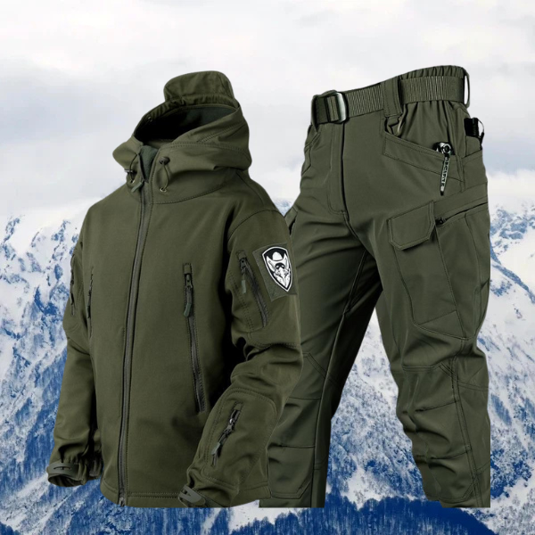 Antarctica - Camo Winter Jacket Set