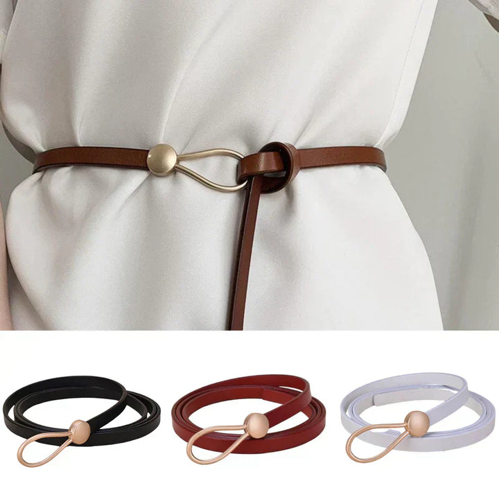 Mae - Elegant Leather Belt for Women