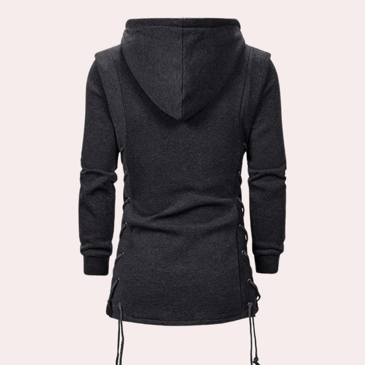 Stylish Men's Hooded Jacket - ALFONS Collection