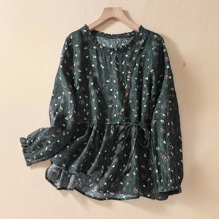 Fiona | Linen Blouse