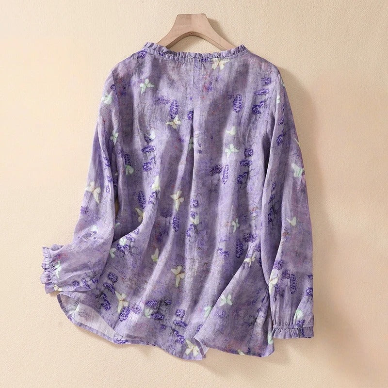 Fiona | Linen Blouse