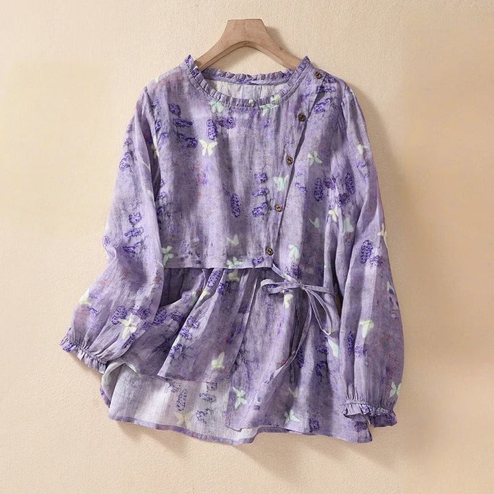 Fiona | Linen Blouse
