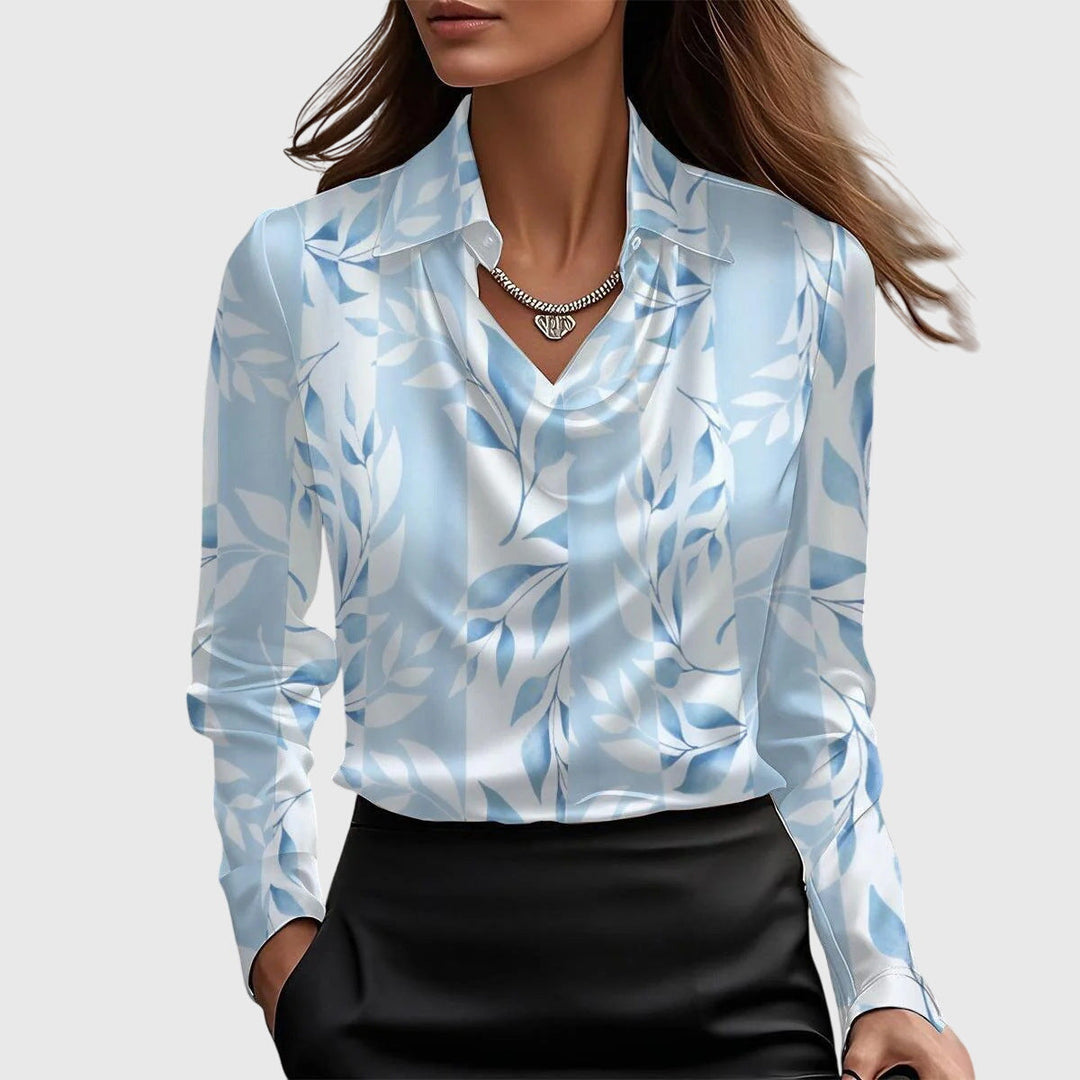 MGTM - Pleated Shine Blouse