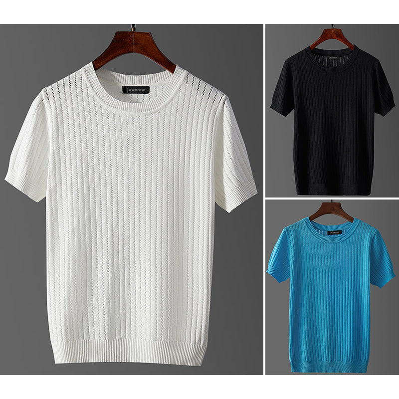 Men's Casual Knit T-Shirt