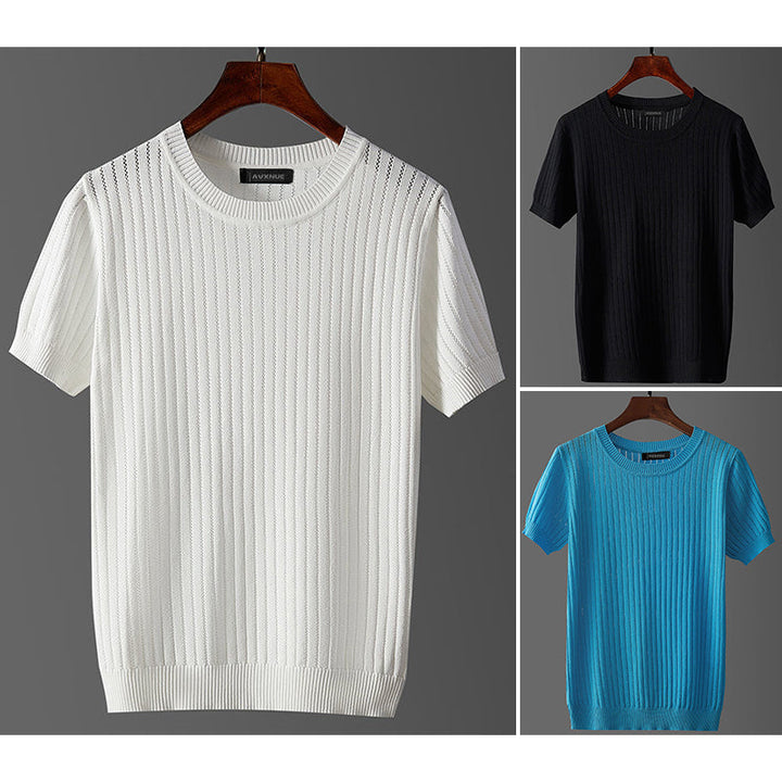 Men's Casual Knit T-Shirt