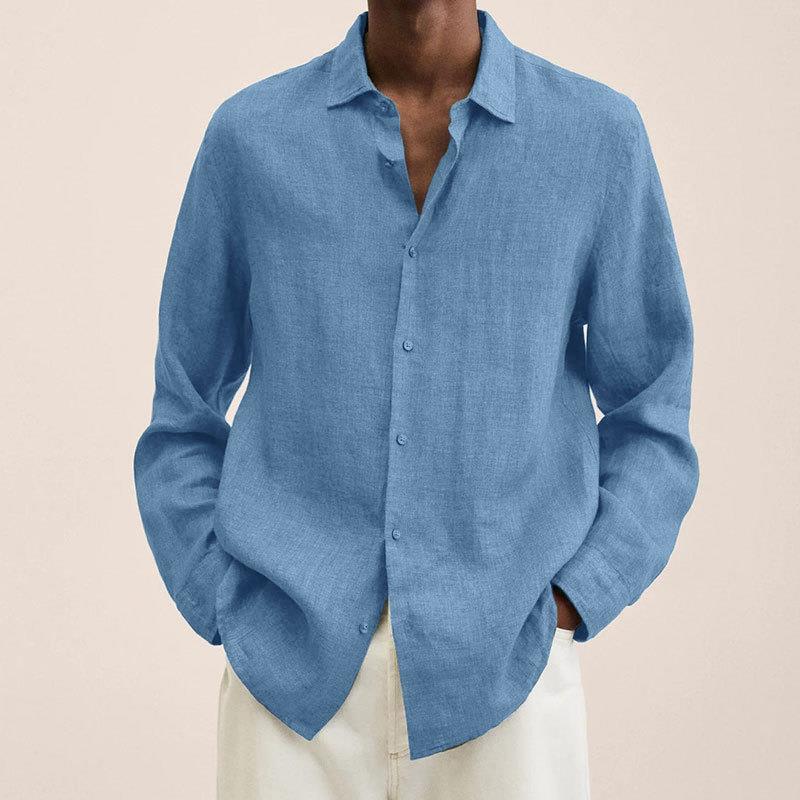 Men's Elegant Linen Shirt