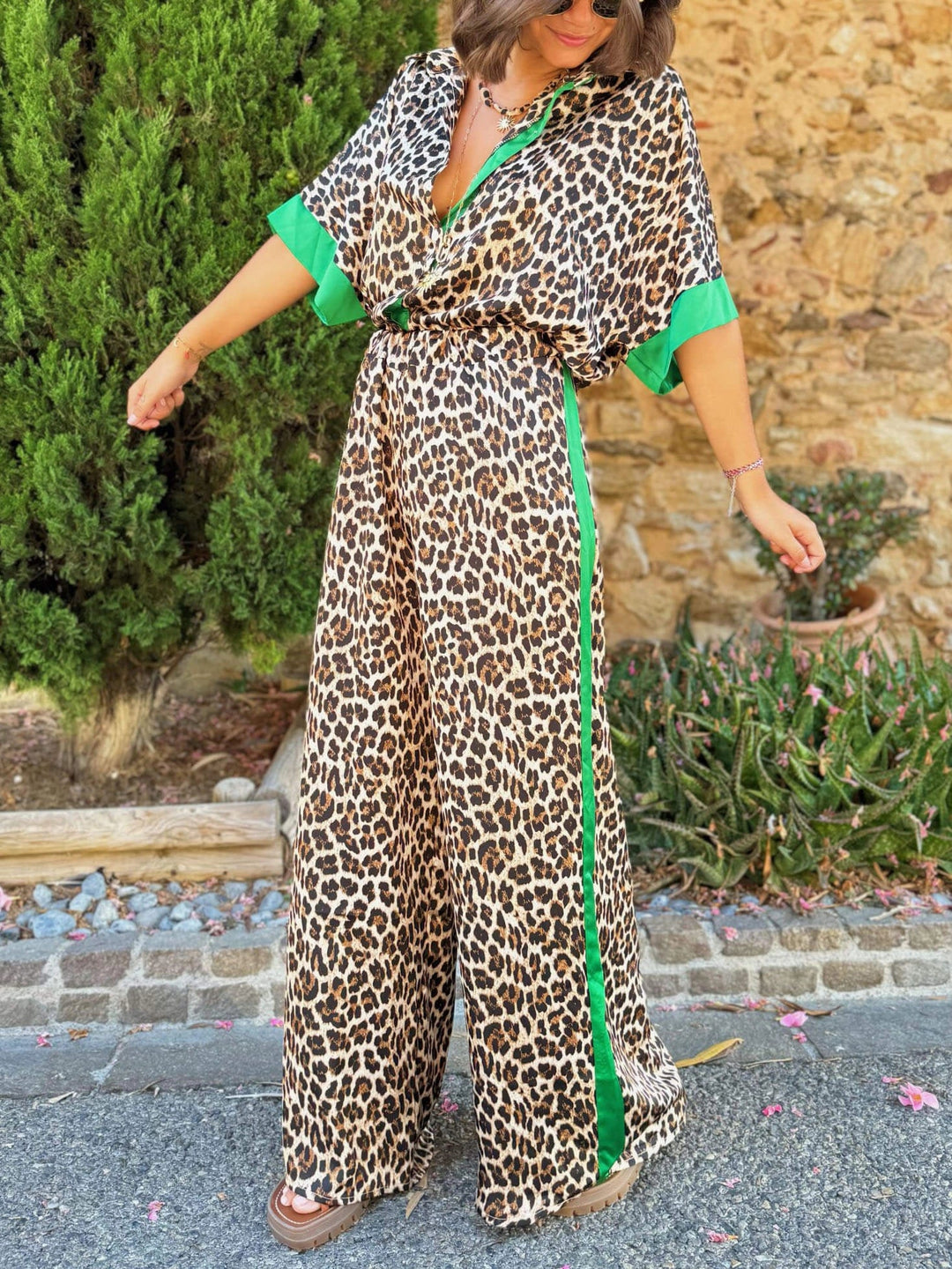 Bethany | Leopard Print Co-ord Set